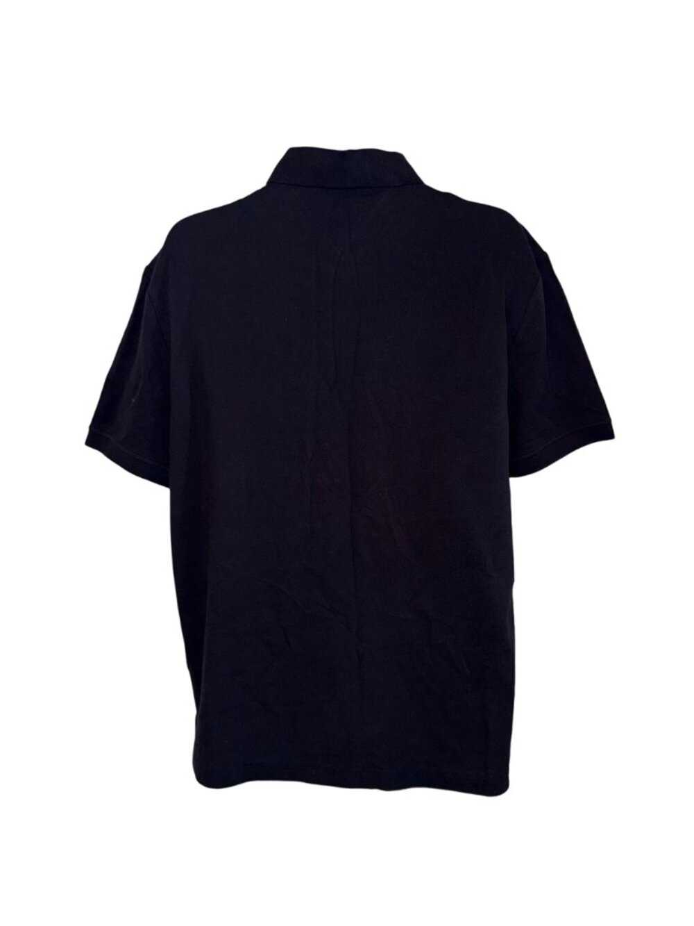 NWT Tommy Hilfiger Mens Pique Polo Shirt XL Navy Blue Flag Logo Short Sleeve - Picture 4 of 8